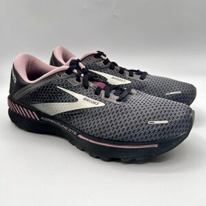 Brooks Womens Adrenaline GTS 22 Running Shoes EXCELLENT Condition Sz 9.5 Wide